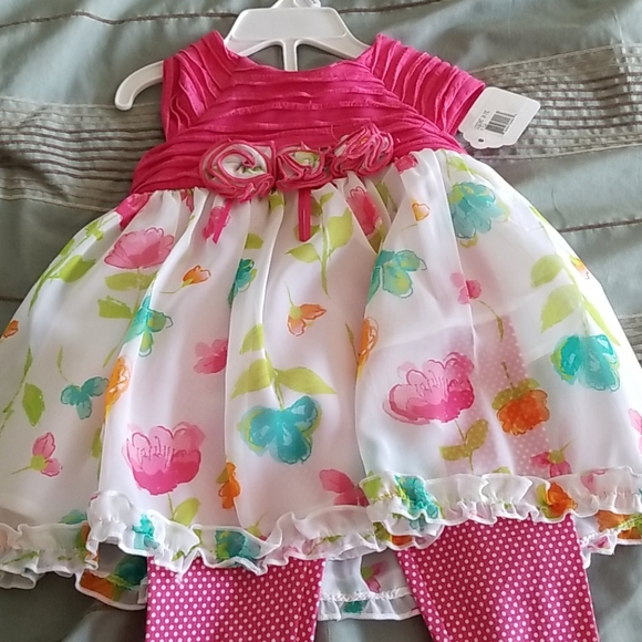 Nwt ! Size 24 months sweet heart rose 2 pc set - Picture 2 of 8